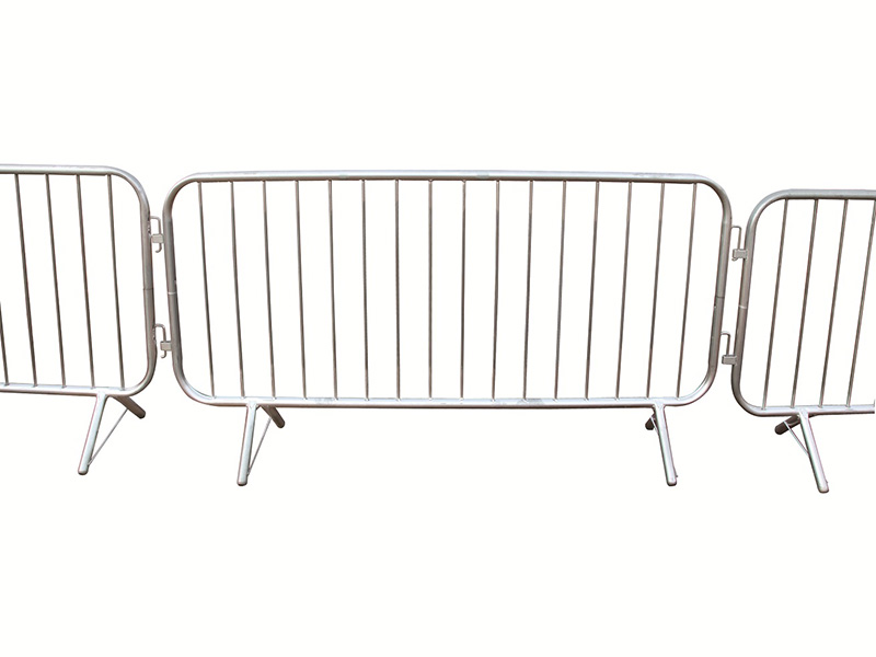 High security Galvanized steel Crowd Control Barrier Fence