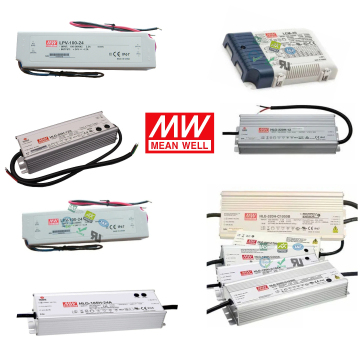 Mean Well LED Driver 24V 12V Waterproof Power Supply