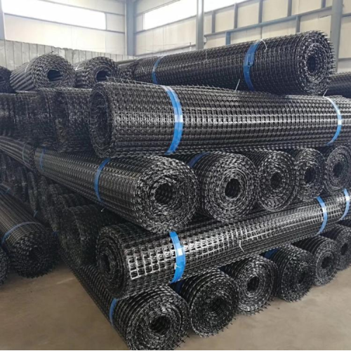 30kn / m pp Uni Route axiale Armature Biaxial Geogrid