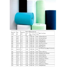 Polyester Synthetic Fibre Filter Media