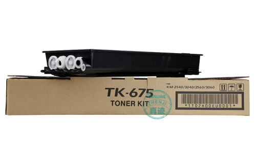 compatible toner cartridge TK675 for the printer KM 2540 2560 3040 3060 300i