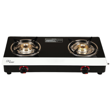 High-Temperature Tempered Glass Gas Stove Panels with Silk Screen Printing