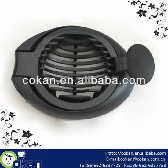 Popular Kitchen Transparent Plastic Egg Cutter CK-C110