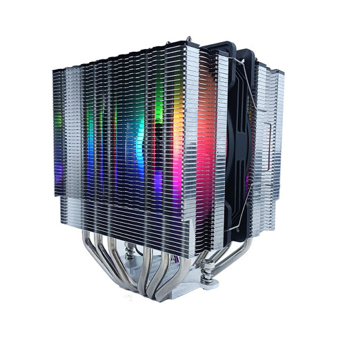 Host de escritorio seis tubo de cobre fregadero de calor de la CPU