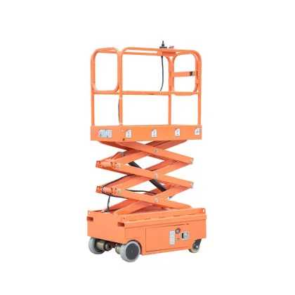 Electric Mini Mobile Aerial Elevating Scissor Lift Work Platform