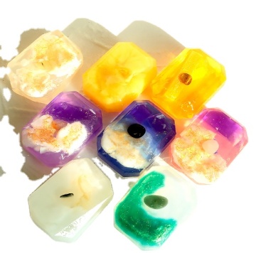 Gemstone Crystal Essential Oil Handmade Soap - Wholesale Diamond Fragrance Cleansing Soap Gifts