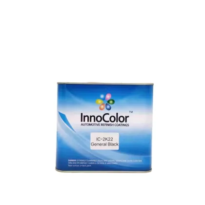 Hot Products 2K Black Car Paint for Auto Refinish Paint