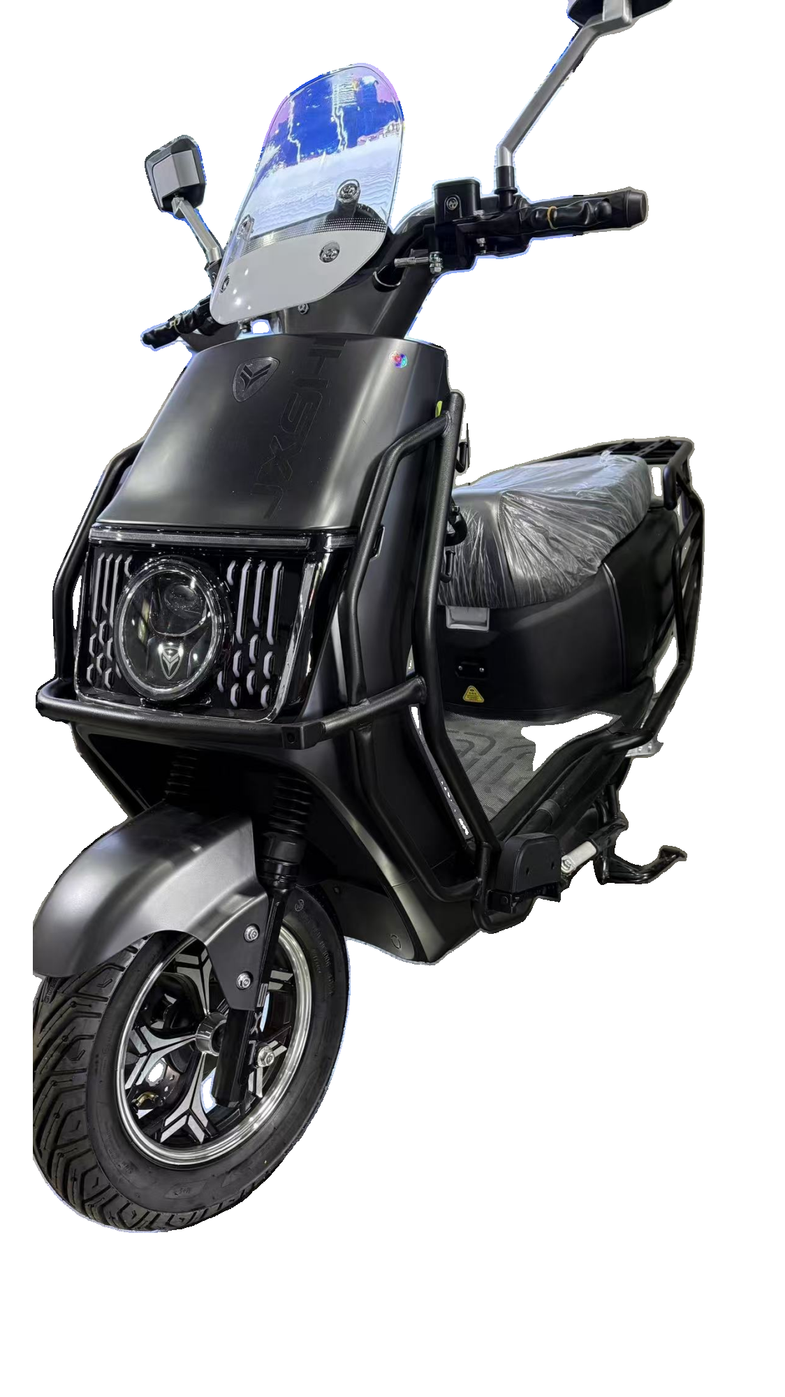 Stylish Electric Motorcycle with Bold Headlight