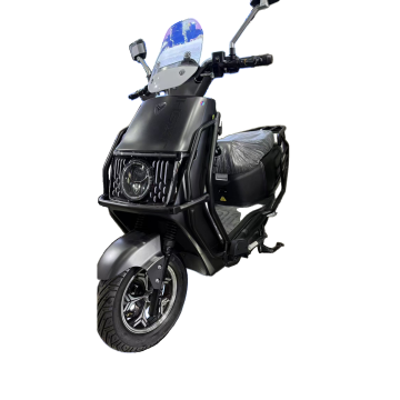 Stylish Electric Motorcycle with Bold Headlight