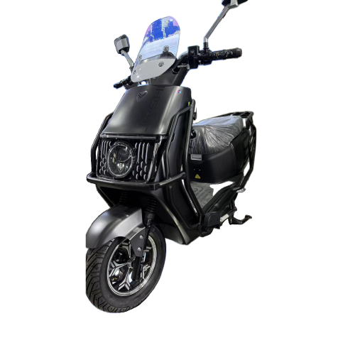 Stylish Electric Motorcycle with Bold Headlight
