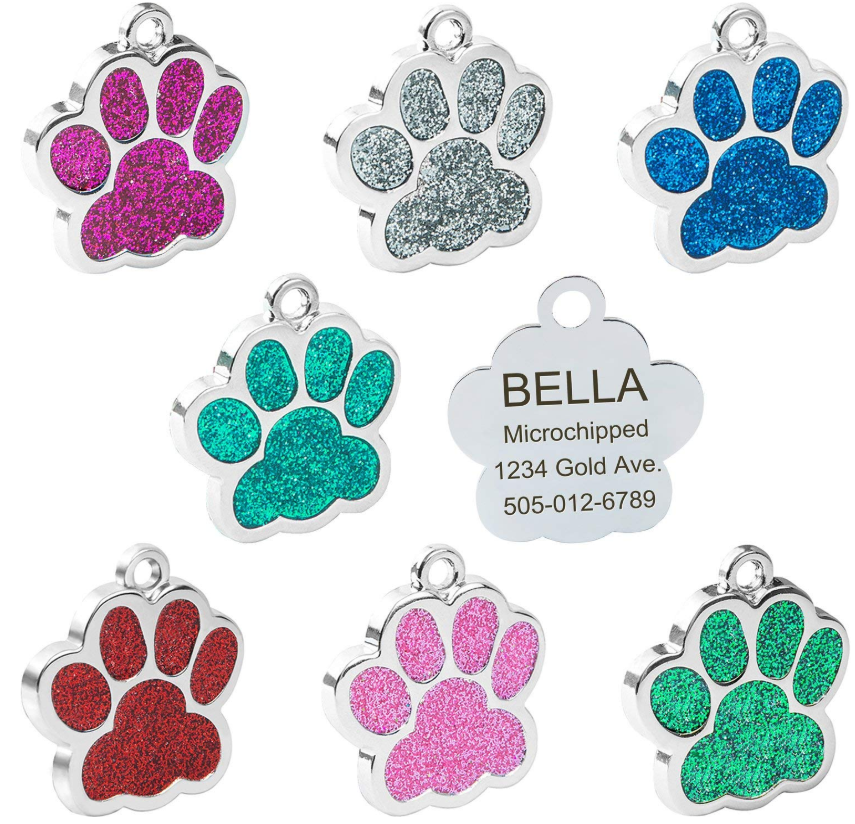 Cute Dog Name Tags Personalized