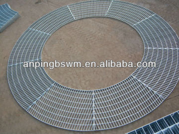 Shaped Steel Grating Panels