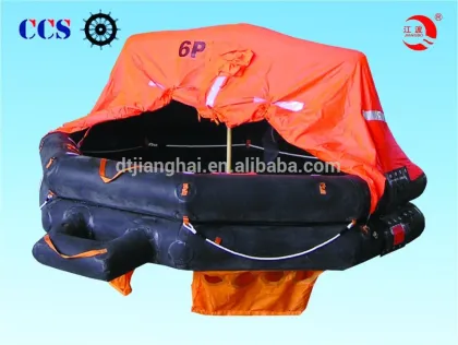SOLAS approved 20 persons inflatable life raft