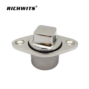 Marine hardware drain plug npt 316 stainless steel diamond drain plug