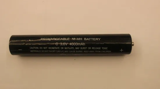 Nimh 3.6v C4000mah Rechargeable Flashlight Battery For Camping Lantern