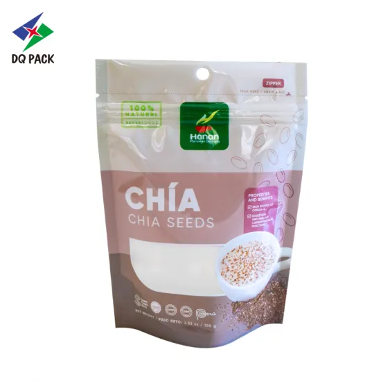 Food Grade Stand Up Pouch Packaging Bag