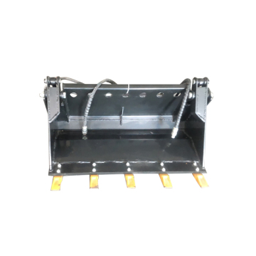 4-in-1 Mini Skid Steer Loader Bucket Attachment - Multi Functional Bucket