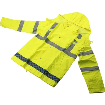 Safety Outerwear Reflective Raincoat