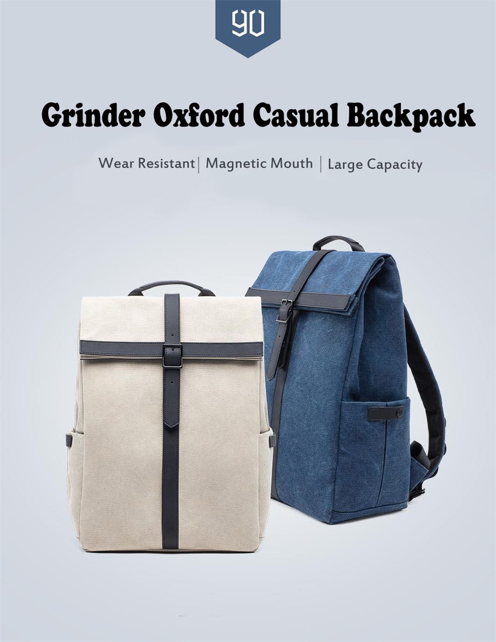 90fun Grinder Oxford Casual Backpack