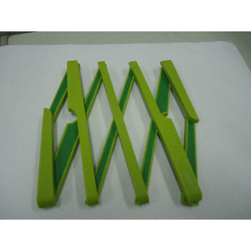 silicone colourful collapsible trivet