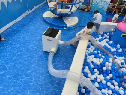 Hot Selling Children's Amusement Park Ocean Ball Cleaning Machine