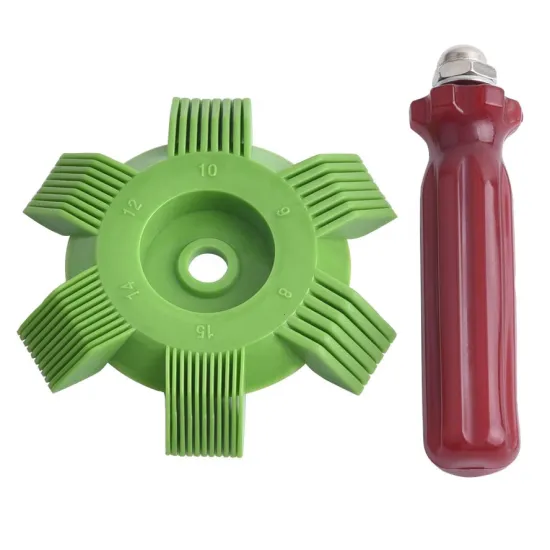 Fin Straightener Cooling Brush Radiator Condenser Fin Comb for AC Cleaning