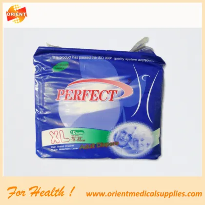 Disposable soft adult diapers