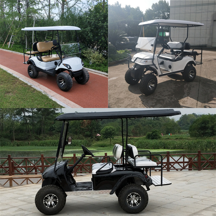 2 2 Seaters Off Road Golf Carts