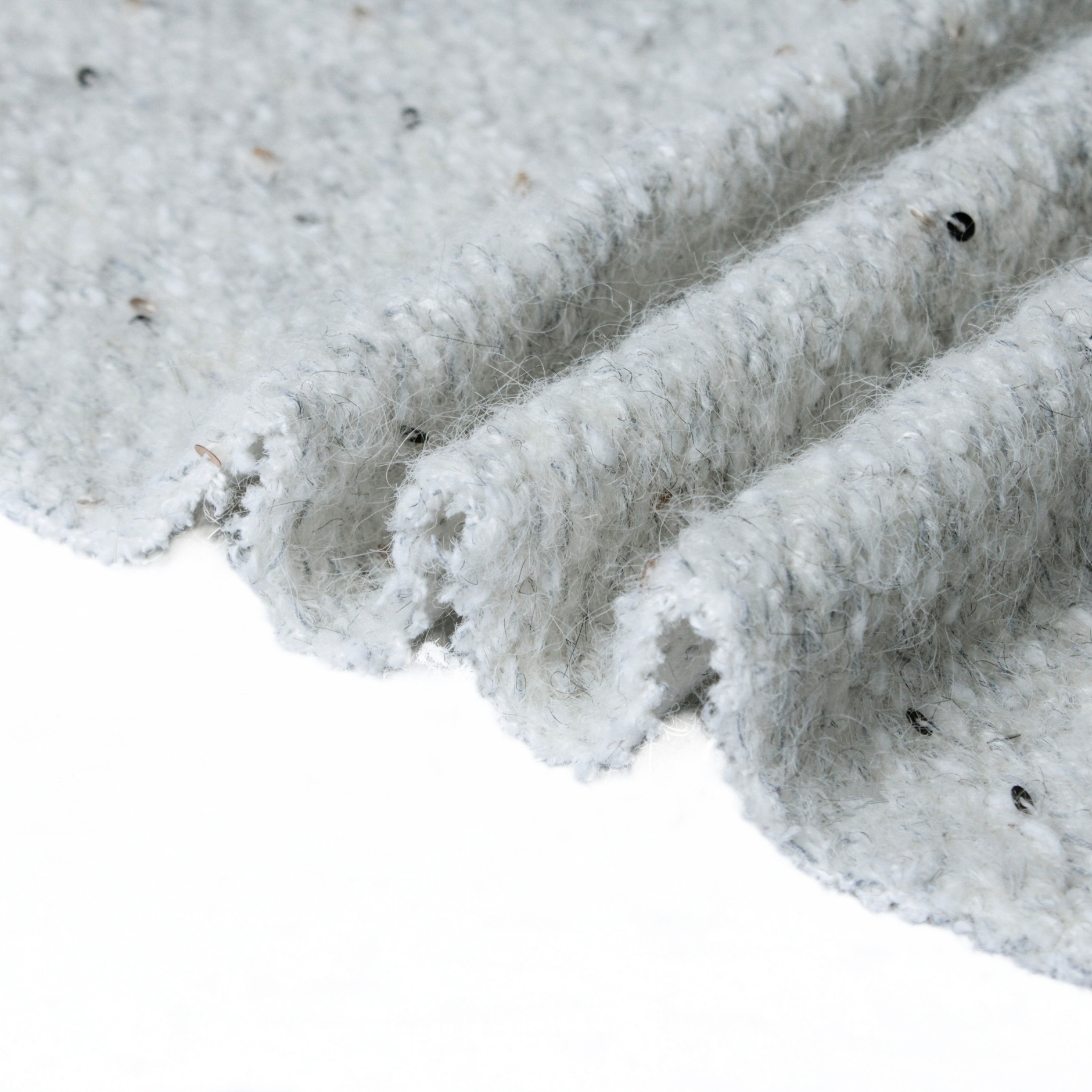 Sequin Boucle Fabric