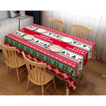 Toca de mesa à prova d&#39;água no estilo de Natal popular