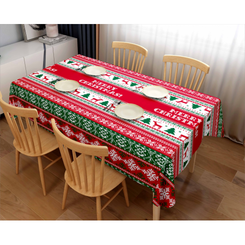 Toca de mesa à prova d'água no estilo de Natal popular