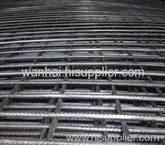 Black Welded Wire Mesh Panel 