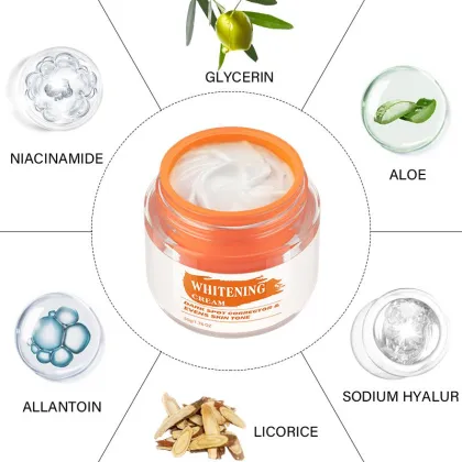 Korean Freckle Cream - 50g Lightening & Brightening Facial Skin Care for Wrinkle Improvement and Anti-Aging