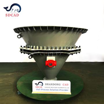 SDCAD Silo Bottom Carbon Steel Bin Activators with Food Grade Paint: Discharger Activation Hopper Vibrator