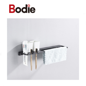 Modern Aluminum Wall-Mounted Single Bar Towel Rack