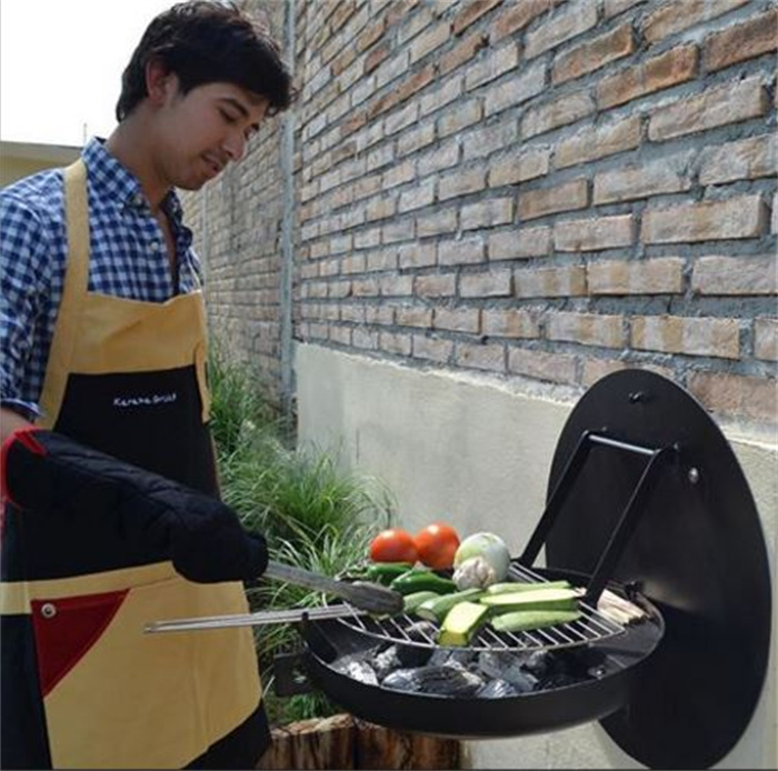 Outdoor Corten Steel Rust BBQ