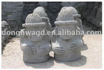volcanic figure sculpture harubang