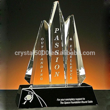 Crystal trophy new trophy replica trophy