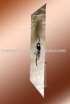 L Banner stands