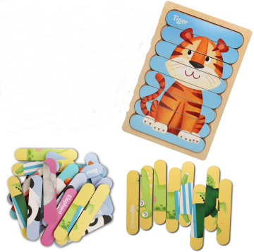 Custom 3D Wooden Puzzle Toy: An Innovative Early Educational Brain Game