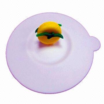 Silicone anti-leakage heat resisting cup lid, made of 100% food grade silicone, OEM orders welcomed