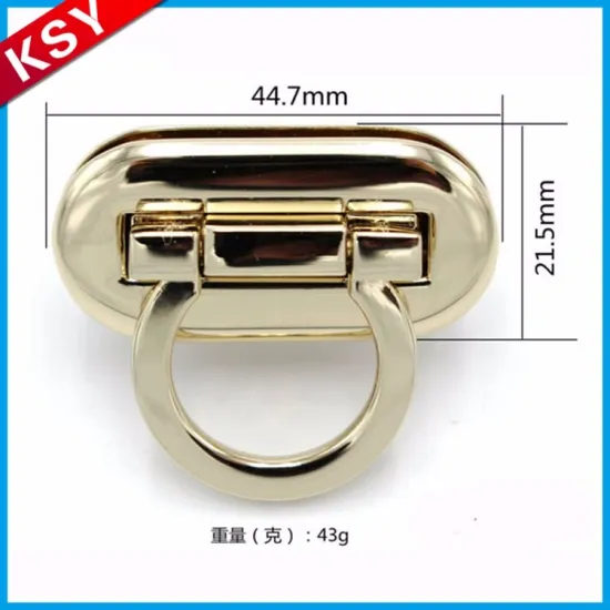 Best Brand Competitive Price Shiny Gold Color Handbags Metal Locks For Briefcase Made In China