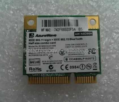 Title: Broadcom BCM43225 802.11 B/g/n Half Height Wireless WiFi Card