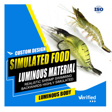 Luminous Soft Plastic Fishing Bait 8cm 7g with Built-in Hook