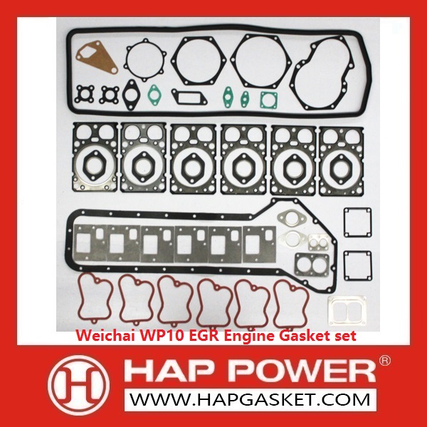 HAP-HD-012 Weichai WP10 EGR Engine Gasket set