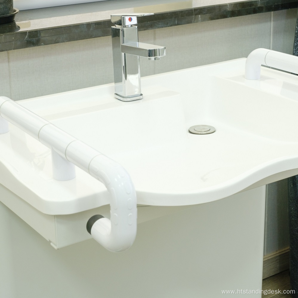 Lifting smart wash basin
