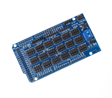 Arduino मेगा सेंसर शील्ड V1.0 V2.0 - IIC ब्लूटूथ SD के साथ MEGA 2560 के लिए समर्पित विस्तार बोर्ड