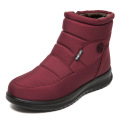 Snow cotton waterproof mother's shoes