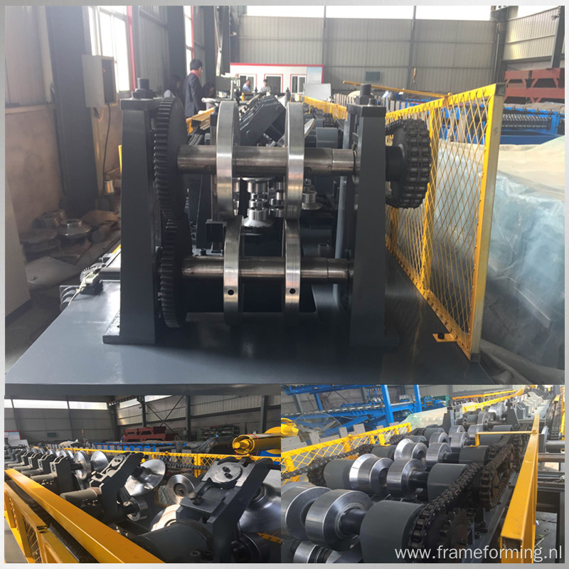 C Z exchangeable purlin roll forming machine