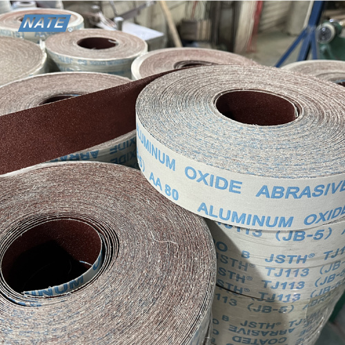 Aluminum Oxide Abrasive Soft Emery Cloth Belt Roll